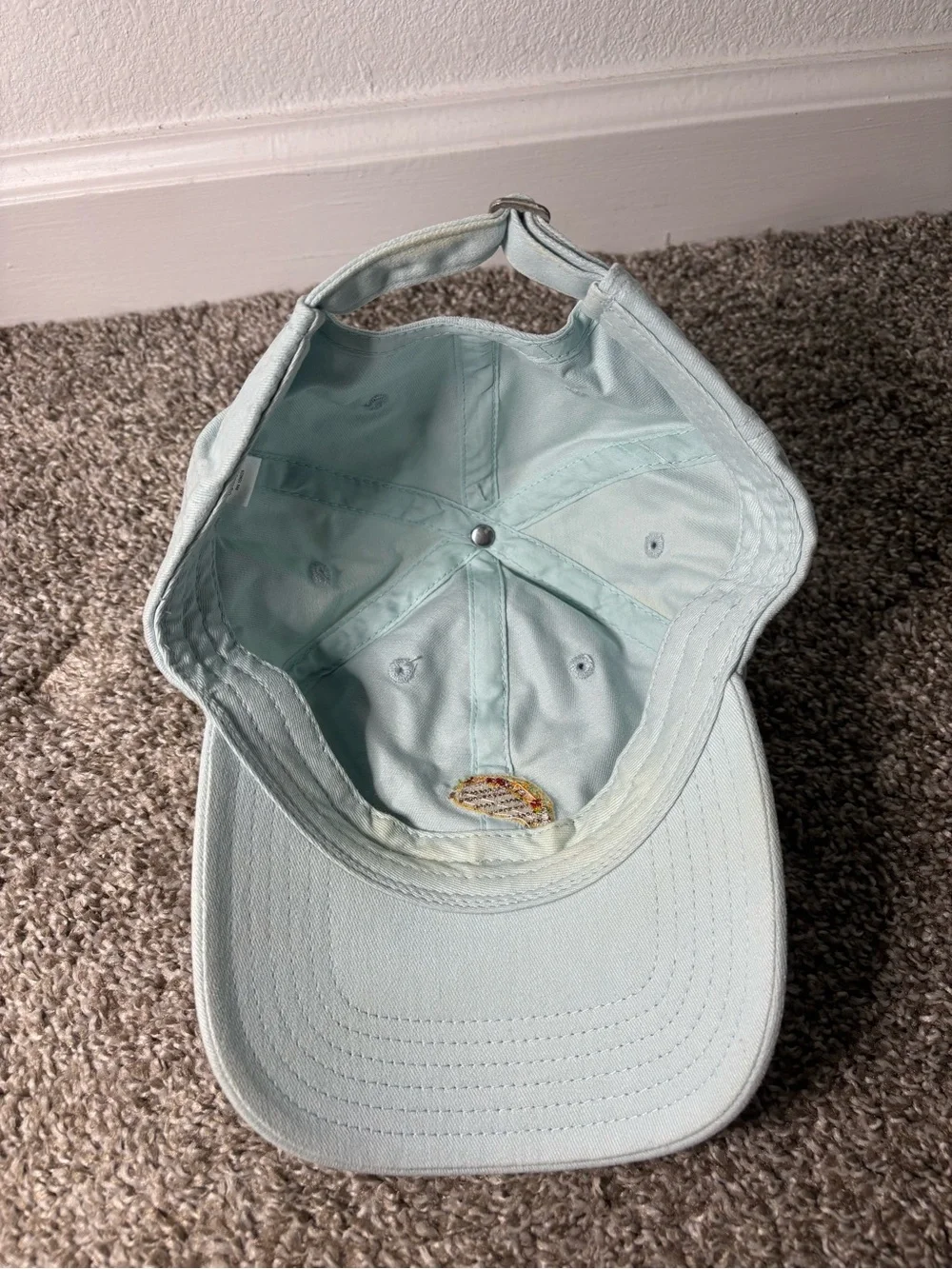 Women’s Baby Blue Taco Embroidered Baseball Cap